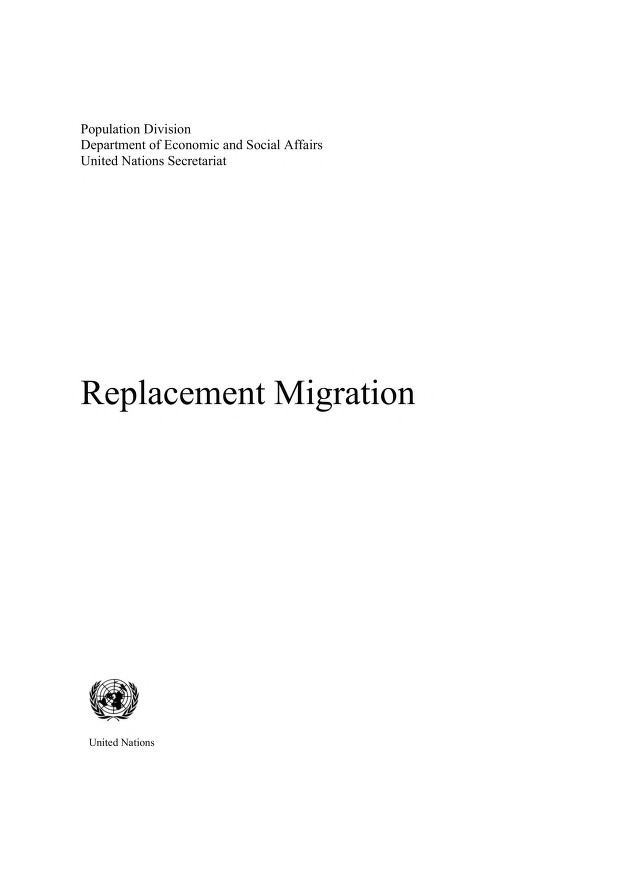 UN Replacement Migration