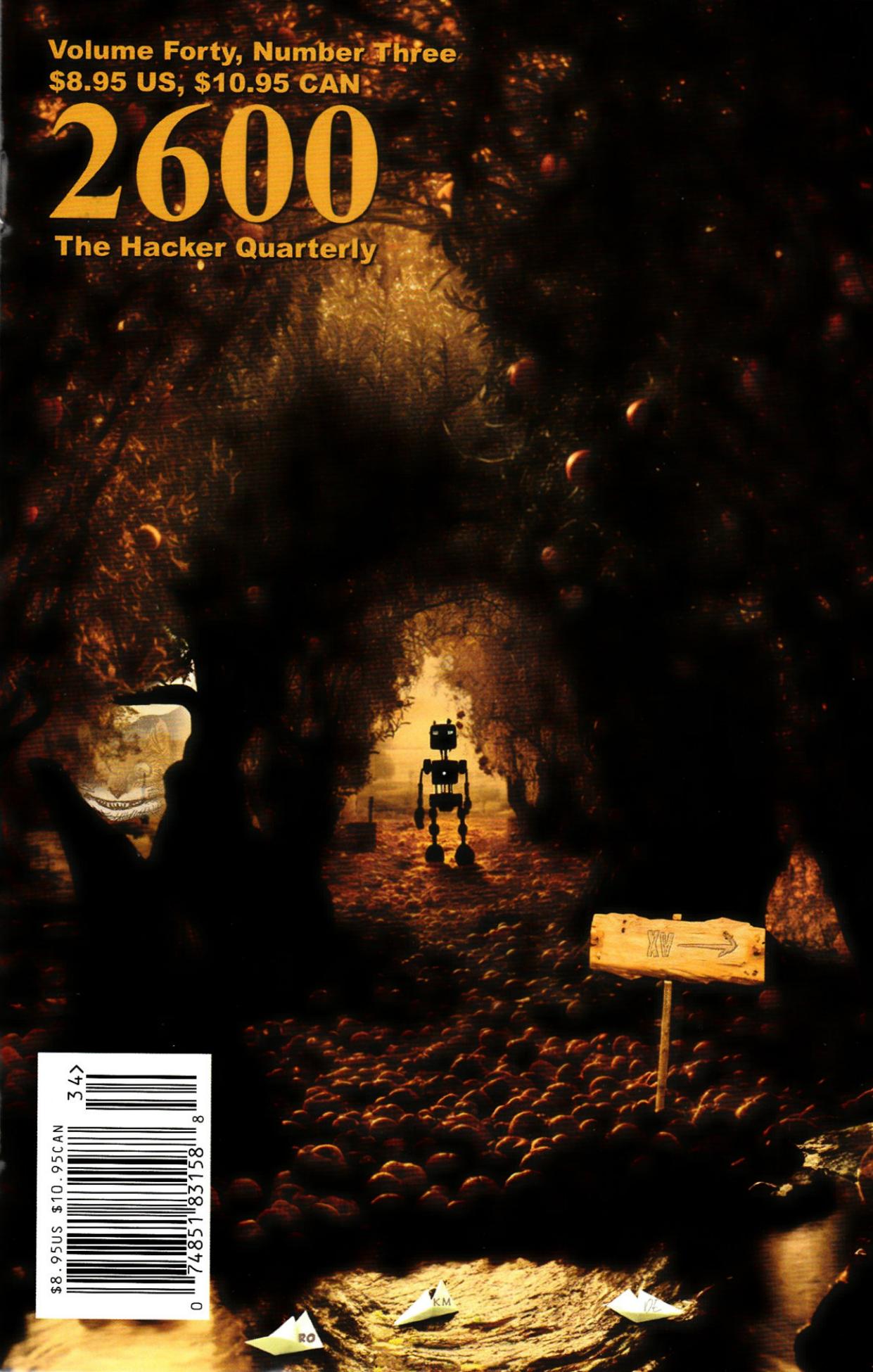 2600 Magazine - 2600 The Hacker Quarterly - Volume 40 Issue 3