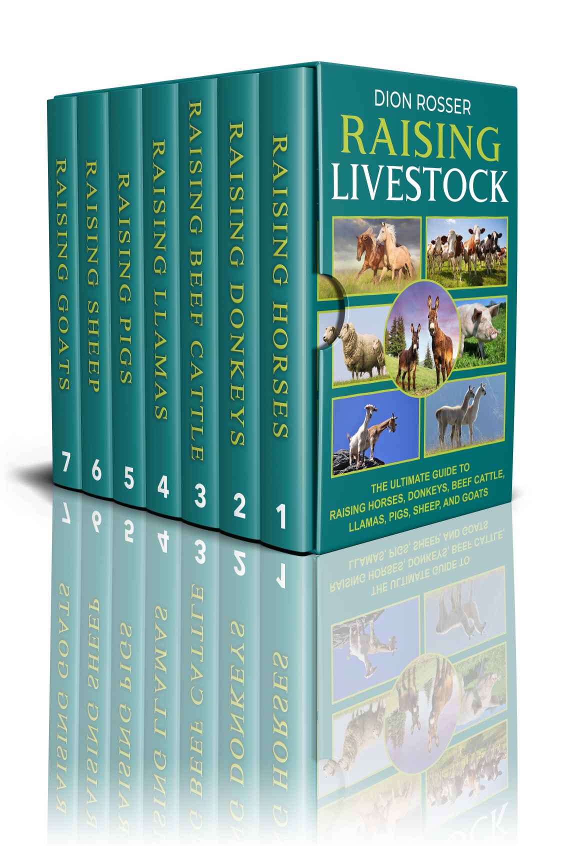 Raising Livestock: The Ultimate Guide to Raising Horses, Donkeys, Beef Cattle, Llamas, Pigs, Sheep, and Goats