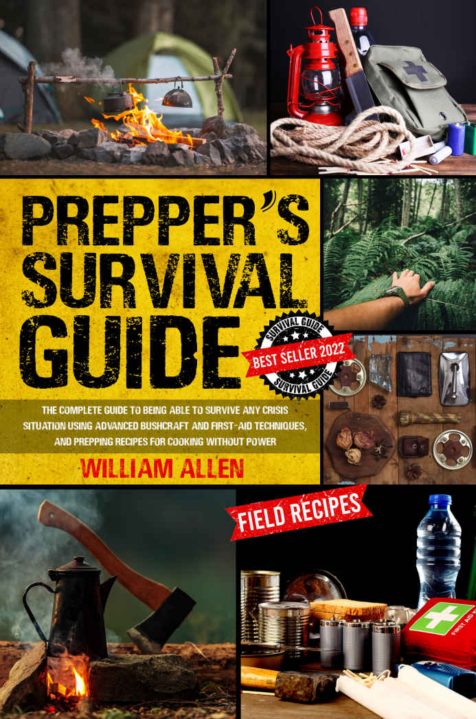 Prepper's Survival Guide: The complete guide to being able to survive any crisis situation using advanced bushcraft and firstaid techniques, and prepping recipes for cooking without electricity