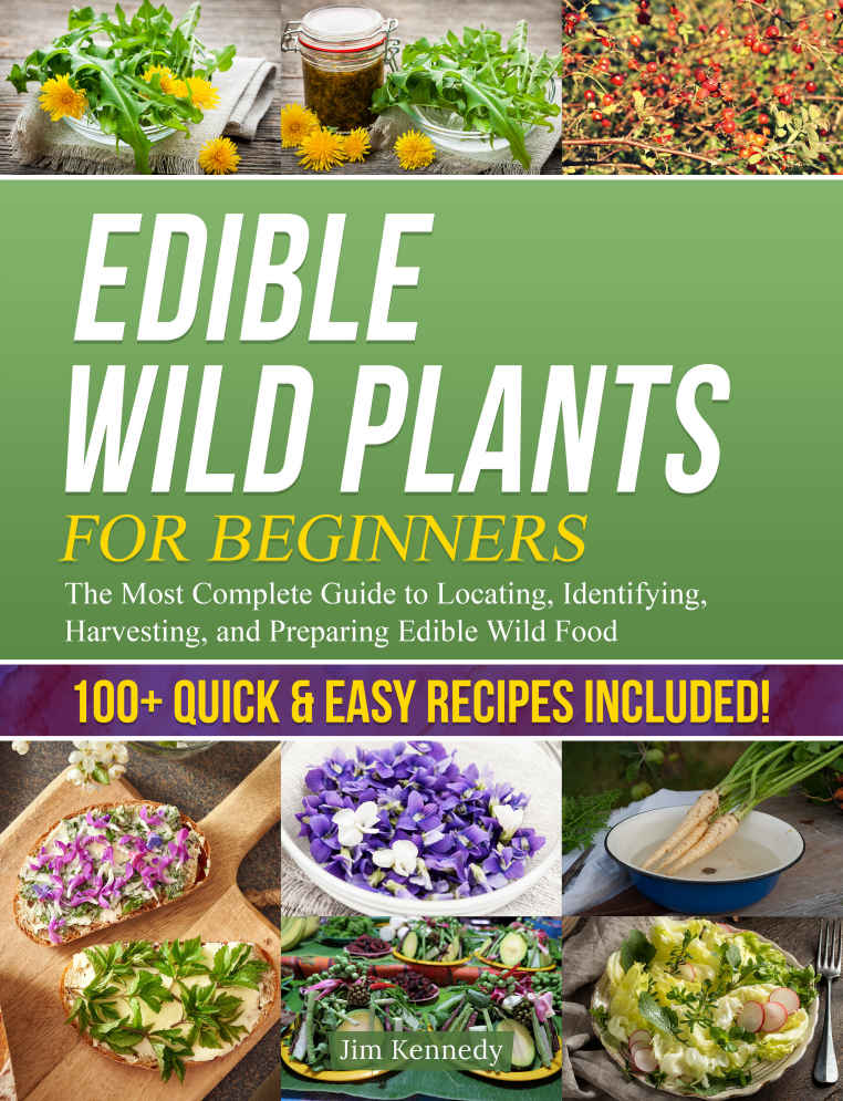 Edible Wild Plants for Beginners: The Most Complete Guide to Locating, Identifying, Harvesting, and Preparing Edible Wild Food | 100+ Quick & Easy Recipes Included!