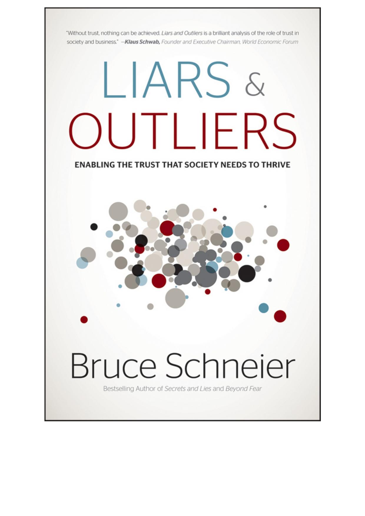 Liars and Outliers