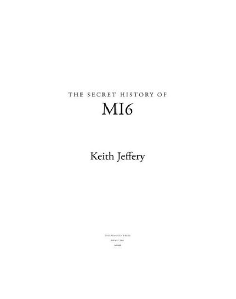 The Secret History of MI6