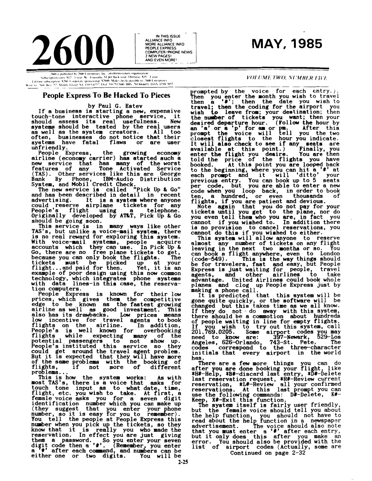 2600 v02 n05 (May 1985)